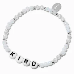 Claire's Bracelets-Bracelet élastique perlé « Kind »