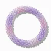 Claire's Bracelets-Bracelet élastique texturé rose et violet Claire's Club