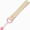 Claire's Porte-clés-Bracelet porte-clés toile ivoire à personnaliser