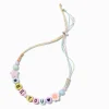 Claire's Bracelets-Bracelet réglable perlé « Be You »