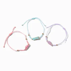 Claire's Bracelets-Bracelets cœur pastel phosphorescents best friends - Lot de 3