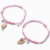 Claire's Bracelets-Bracelets en cordon réglables cœur papillon Best Friends - Lot de 2