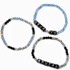 Claire's Bracelets-Bracelets élastiques perlés « Deja Vu » - Lot de 3