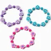 Claire's Bracelets-Bracelets élastiques perlés fleurs pâte fimo Claire's Club - Lot de 3