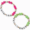 Claire's Bracelets-Bracelets élastiques perlés « I Love You » et « Say It Back » best friends - Lot de 2