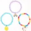Claire's Bracelets-Bracelets élastiques perlés soleil magique Claire's Club - Lot de 3