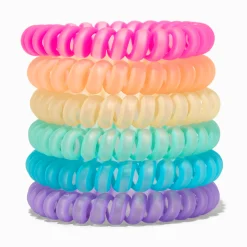 Claire's Bracelets-Bracelets torsadés fluo mats Claire's Club - Lot de 6