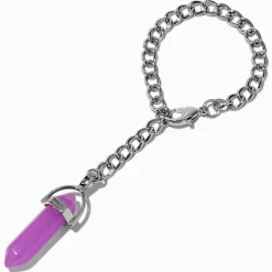 Claire's Gourdes Et Tasses-Breloque pour anse strass lilas