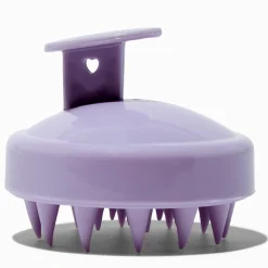 Claire's Accessoires Coiffure-Brosse à cheveux shampoing en silicone violette