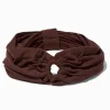 Claire's Bandeaux Et Serre-têtes-Brown Ruched Keyhole Headwrap