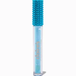 Claire's Lèvres-Bâtonnet de gloss à paillettes bling-bling bleu