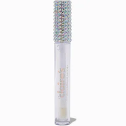 Claire's Lèvres-Bâtonnet de gloss à paillettes couleur argentée bling-bling