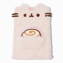 Claire's Cahiers Et Journaux Intimes-Cahier et bloc de notes autocollantes en peluche Pusheen®