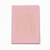Claire's Cahiers Et Journaux Intimes-Carnet rose écusson « The Best Witch Of All » Wicked™