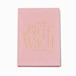 Claire's Cahiers Et Journaux Intimes-Carnet rose écusson « The Best Witch Of All » Wicked™