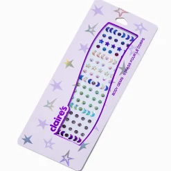 Claire's Paillettes Et Bijoux De Peau-Celestial Body Gems - 100 Pack