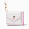 Claire's Portefeuilles-Cherry White Trifold Wallet