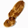 Claire's Barrettes Et Pinces|Perruques Et Extensions-Cheveux synthétiques tressés blond caramel avec pince à cheveux intégrée