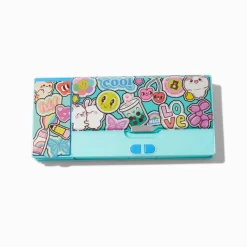 Claire's Stylos Et Crayons|Trousses-Chibi Characters Compartment Pencil Case