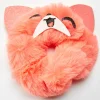Claire's Chouchous-Chouchou corgi en fausse fourrure orange de taille moyenne