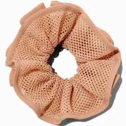 Claire's Chouchous-Chouchou en tulle couleur nude
