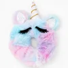 Claire's Chouchous-Chouchou licorne avec dégradé en fausse fourrure de taille moyenne