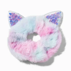 Claire's Chouchous-Chouchou shaker oreilles de chat tie-dye