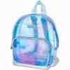 Claire's Sacs À Dos-Claire's Club Blue & Purple Clear Small Backpack
