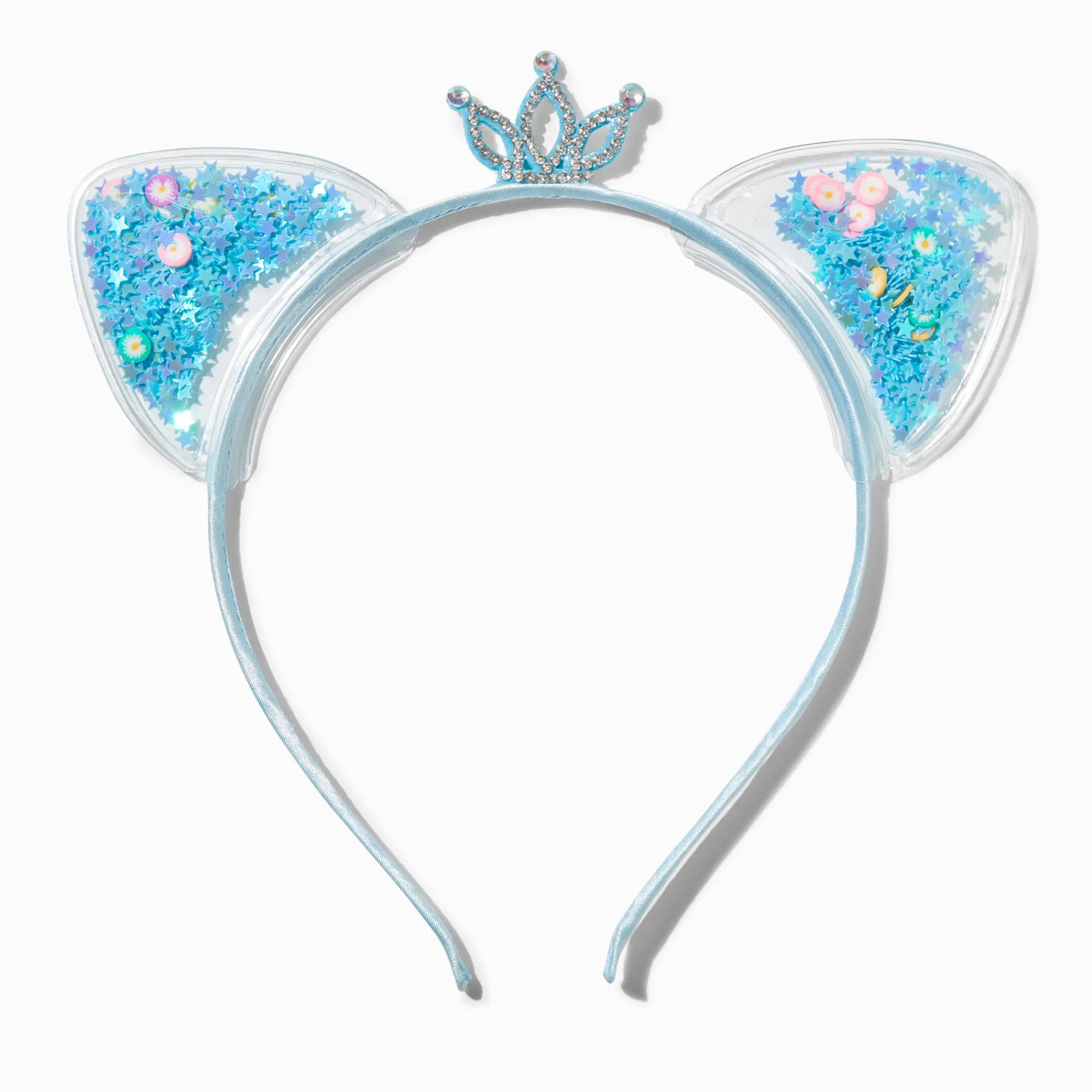 Claire's Bandeaux Et Serre-têtes-Claire's Club Blue Star Shaker Cat Ears Headband