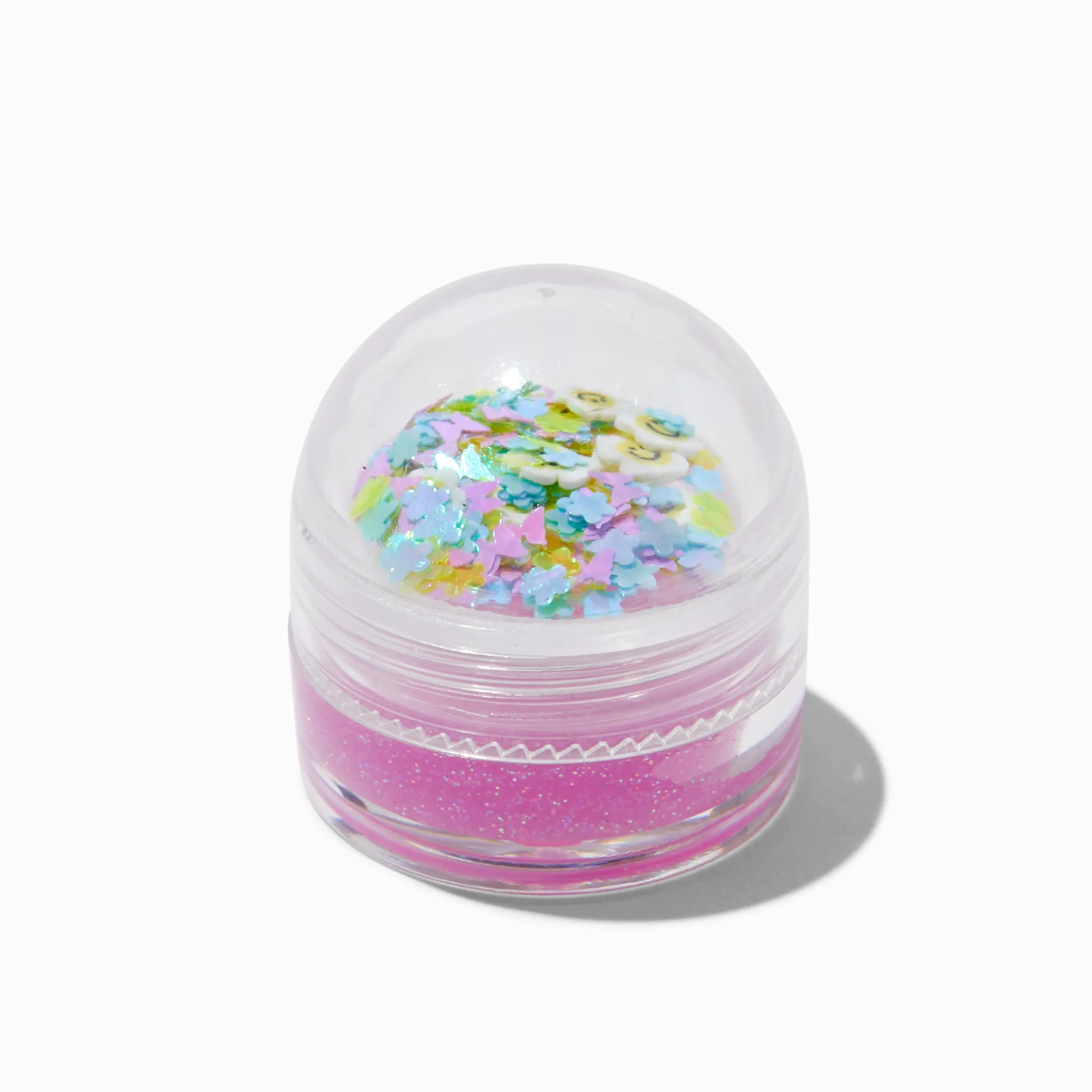 Claire's Lèvres-Claire's Club Purple Shaker Lip Gloss Pot