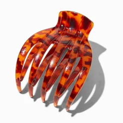 Claire's Barrettes Et Pinces-Classic Tortoiseshell Yoga Hair Claw