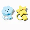 Claire's Gourdes Et Tasses-Cloud & Star Straw Covers - 2 Pack