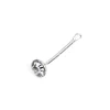 Claire's Bijoux De Piercing-Clou de nez avec strass 0,8 mm