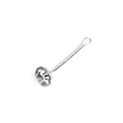 Claire's Bijoux De Piercing-Clou de nez avec strass 0,8 mm