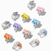 Claire's Clips Et Autocollants-Clous d’oreilles à clip chats pailletés - Lot de 6