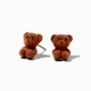 Claire's Clous D'oreilles-Clous d’oreilles ours pelucheux