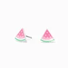 Claire's Clous D'oreilles-Clous d’oreilles pastèque qui changent de couleur en réaction aux UV roses