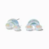 Claire's Clous D'oreilles-Clous d'oreilles arc-en-ciel holographiques