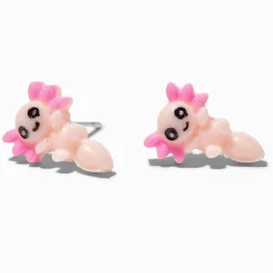 Claire's Clous D'oreilles-Clous d'oreilles axolotls roses