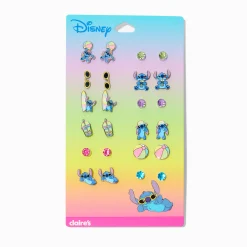 Claire's Clous D'oreilles-Clous d'oreilles d'été en exclusivité chez Claire's Disney Stitch - Lot de 12