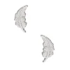 Claire's Clous D'oreilles|Bijoux Premium-Clous d'oreilles feuille en argent