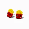 Claire's Clous D'oreilles-Clous d'oreilles frites visage souriant