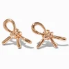Claire's Clous D'oreilles-Clous d'oreilles nœuds couleur dorée