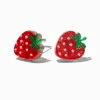 Claire's Clous D'oreilles-Clous d'oreilles à paillettes fraise