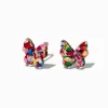 Claire's Clous D'oreilles|Bijoux Premium-Clous d'oreilles papillon confetti tige en argent