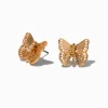 Claire's Clous D'oreilles-Clous d'oreilles papillon en filigrane couleur dorée
