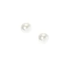 Claire's Clous D'oreilles-Clous d'oreilles perle d'imitation blanche 6MM