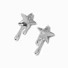 Claire's Clous D'oreilles-Clous d'oreilles étoile coulante strass couleur argentée