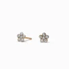 Claire's Clous D'oreilles|Bijoux Premium-C LUXE by Claire's 18kt Gold Plated Crystal Daisy Stud Earrings