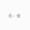 Claire's Clous D'oreilles|Bijoux Premium-C LUXE by Claire's Sterling Silver Crystal Star Stud Earrings